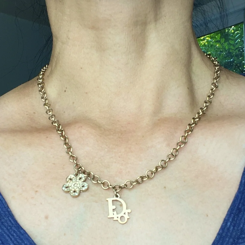 Dior Necklace w/ COA - Picture 1 of 7